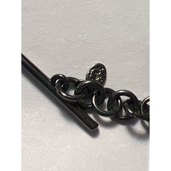 Premier Designs "Enamored" Black Hematite With Faux Pears & Crystals - Picture 5 of 9